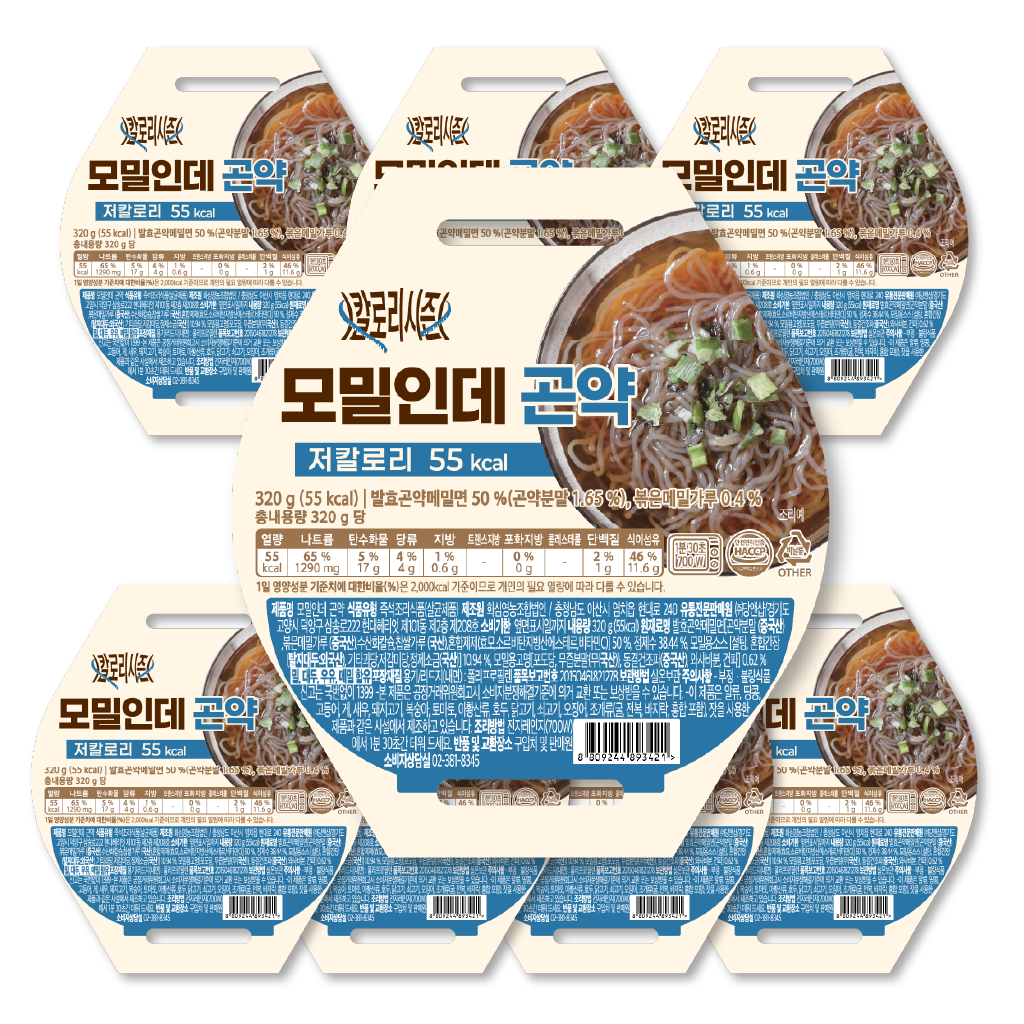 모밀인데곤약 X 8개입